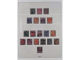 1872/1932, gestempelte Sammlung ab Mi.-Nr. 1 mit u.a. Mi.-Nr. 66, Infla mit geprüften Marken und Weimar mit u.a. Mi.-Nr. 344-