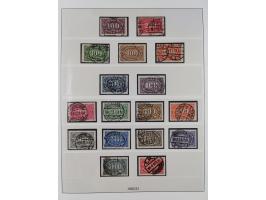 1872/1932, gestempelte Sammlung ab Mi.-Nr. 1 mit u.a. Mi.-Nr. 66, Infla mit geprüften Marken und Weimar mit u.a. Mi.-Nr. 344-