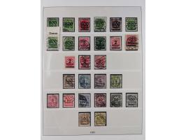 1872/1932, gestempelte Sammlung ab Mi.-Nr. 1 mit u.a. Mi.-Nr. 66, Infla mit geprüften Marken und Weimar mit u.a. Mi.-Nr. 344-