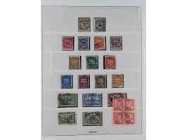 1872/1932, gestempelte Sammlung ab Mi.-Nr. 1 mit u.a. Mi.-Nr. 66, Infla mit geprüften Marken und Weimar mit u.a. Mi.-Nr. 344-