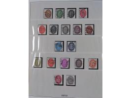 1872/1932, gestempelte Sammlung ab Mi.-Nr. 1 mit u.a. Mi.-Nr. 66, Infla mit geprüften Marken und Weimar mit u.a. Mi.-Nr. 344-