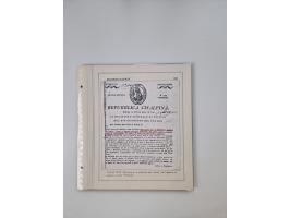 LIGURIA: 1700/1888, Ausstellungssammlung mit 74 Briefen und Dokumenten, angefangen ab Zirkularen, dabei u.a. Bogen zur Erfass