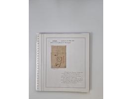 LIGURIA: 1700/1888, Ausstellungssammlung mit 74 Briefen und Dokumenten, angefangen ab Zirkularen, dabei u.a. Bogen zur Erfass