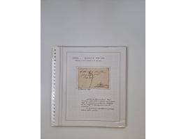 LIGURIA: 1700/1888, Ausstellungssammlung mit 74 Briefen und Dokumenten, angefangen ab Zirkularen, dabei u.a. Bogen zur Erfass