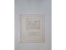LIGURIA: 1700/1888, Ausstellungssammlung mit 74 Briefen und Dokumenten, angefangen ab Zirkularen, dabei u.a. Bogen zur Erfass