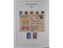 1945/72, meist ungebrauchte und gestempelte Sammlung Zonen ink. Saar, Bund mit gestempelten Heuss-Zusammendrucken, Berlin mit