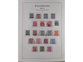 1945/72, meist ungebrauchte und gestempelte Sammlung Zonen ink. Saar, Bund mit gestempelten Heuss-Zusammendrucken, Berlin mit