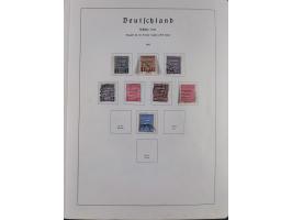 1945/72, meist ungebrauchte und gestempelte Sammlung Zonen ink. Saar, Bund mit gestempelten Heuss-Zusammendrucken, Berlin mit