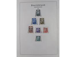 1945/72, meist ungebrauchte und gestempelte Sammlung Zonen ink. Saar, Bund mit gestempelten Heuss-Zusammendrucken, Berlin mit
