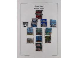 1945/72, meist ungebrauchte und gestempelte Sammlung Zonen ink. Saar, Bund mit gestempelten Heuss-Zusammendrucken, Berlin mit