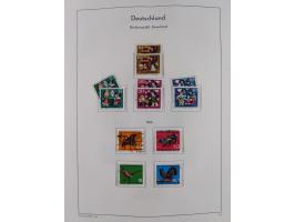 1945/72, meist ungebrauchte und gestempelte Sammlung Zonen ink. Saar, Bund mit gestempelten Heuss-Zusammendrucken, Berlin mit