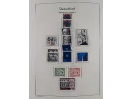 1945/72, meist ungebrauchte und gestempelte Sammlung Zonen ink. Saar, Bund mit gestempelten Heuss-Zusammendrucken, Berlin mit