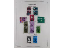 1945/72, meist ungebrauchte und gestempelte Sammlung Zonen ink. Saar, Bund mit gestempelten Heuss-Zusammendrucken, Berlin mit