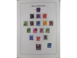 1945/72, meist ungebrauchte und gestempelte Sammlung Zonen ink. Saar, Bund mit gestempelten Heuss-Zusammendrucken, Berlin mit