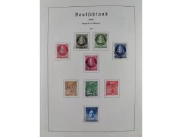 1945/72, meist ungebrauchte und gestempelte Sammlung Zonen ink. Saar, Bund mit gestempelten Heuss-Zusammendrucken, Berlin mit