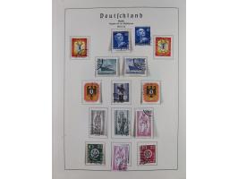 1945/72, meist ungebrauchte und gestempelte Sammlung Zonen ink. Saar, Bund mit gestempelten Heuss-Zusammendrucken, Berlin mit