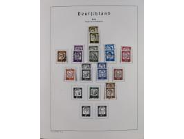 1945/72, meist ungebrauchte und gestempelte Sammlung Zonen ink. Saar, Bund mit gestempelten Heuss-Zusammendrucken, Berlin mit