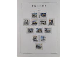 1945/72, meist ungebrauchte und gestempelte Sammlung Zonen ink. Saar, Bund mit gestempelten Heuss-Zusammendrucken, Berlin mit