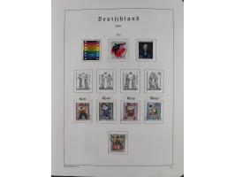 1945/72, meist ungebrauchte und gestempelte Sammlung Zonen ink. Saar, Bund mit gestempelten Heuss-Zusammendrucken, Berlin mit