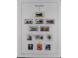 1945/72, meist ungebrauchte und gestempelte Sammlung Zonen ink. Saar, Bund mit gestempelten Heuss-Zusammendrucken, Berlin mit