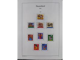 1945/72, meist ungebrauchte und gestempelte Sammlung Zonen ink. Saar, Bund mit gestempelten Heuss-Zusammendrucken, Berlin mit