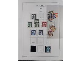 1945/72, meist ungebrauchte und gestempelte Sammlung Zonen ink. Saar, Bund mit gestempelten Heuss-Zusammendrucken, Berlin mit