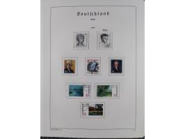 1945/72, meist ungebrauchte und gestempelte Sammlung Zonen ink. Saar, Bund mit gestempelten Heuss-Zusammendrucken, Berlin mit