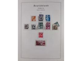1945/72, meist ungebrauchte und gestempelte Sammlung Zonen ink. Saar, Bund mit gestempelten Heuss-Zusammendrucken, Berlin mit