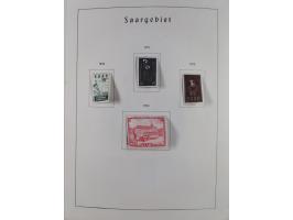 1945/72, meist ungebrauchte und gestempelte Sammlung Zonen ink. Saar, Bund mit gestempelten Heuss-Zusammendrucken, Berlin mit