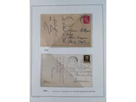 SARDINIEN: 1772/1960, Ausstellungssammlung “Die Stempel der Berggemeinschaft Bassa Dora Baltea” mit über 100 Briefen und Doku