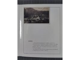 SARDINIEN: 1772/1960, Ausstellungssammlung “Die Stempel der Berggemeinschaft Bassa Dora Baltea” mit über 100 Briefen und Doku