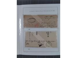 SARDINIEN: 1772/1960, Ausstellungssammlung “Die Stempel der Berggemeinschaft Bassa Dora Baltea” mit über 100 Briefen und Doku