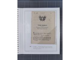 SARDINIEN: 1772/1960, Ausstellungssammlung “Die Stempel der Berggemeinschaft Bassa Dora Baltea” mit über 100 Briefen und Doku