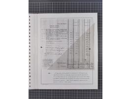 SARDINIEN: 1772/1960, Ausstellungssammlung “Die Stempel der Berggemeinschaft Bassa Dora Baltea” mit über 100 Briefen und Doku
