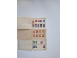 1850/1960(ca.), interessante ungebrauchte/postfrische und gestempelte Partie mit einigen Briefen, dabei Schaubek-Album ab Alt