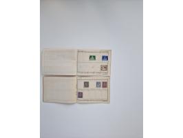 1850/1960(ca.), interessante ungebrauchte/postfrische und gestempelte Partie mit einigen Briefen, dabei Schaubek-Album ab Alt