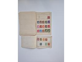 1850/1960(ca.), interessante ungebrauchte/postfrische und gestempelte Partie mit einigen Briefen, dabei Schaubek-Album ab Alt