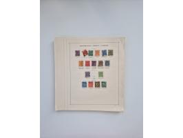 1850/1960(ca.), interessante ungebrauchte/postfrische und gestempelte Partie mit einigen Briefen, dabei Schaubek-Album ab Alt