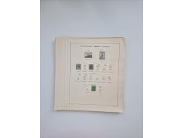 1850/1960(ca.), interessante ungebrauchte/postfrische und gestempelte Partie mit einigen Briefen, dabei Schaubek-Album ab Alt