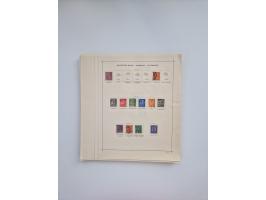 1850/1960(ca.), interessante ungebrauchte/postfrische und gestempelte Partie mit einigen Briefen, dabei Schaubek-Album ab Alt