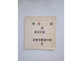 1850/1960(ca.), interessante ungebrauchte/postfrische und gestempelte Partie mit einigen Briefen, dabei Schaubek-Album ab Alt