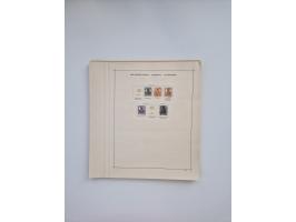 1850/1960(ca.), interessante ungebrauchte/postfrische und gestempelte Partie mit einigen Briefen, dabei Schaubek-Album ab Alt