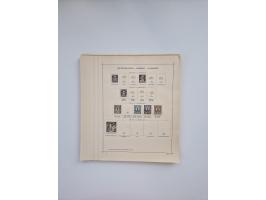 1850/1960(ca.), interessante ungebrauchte/postfrische und gestempelte Partie mit einigen Briefen, dabei Schaubek-Album ab Alt