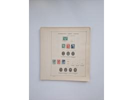 1850/1960(ca.), interessante ungebrauchte/postfrische und gestempelte Partie mit einigen Briefen, dabei Schaubek-Album ab Alt