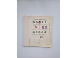 1850/1960(ca.), interessante ungebrauchte/postfrische und gestempelte Partie mit einigen Briefen, dabei Schaubek-Album ab Alt