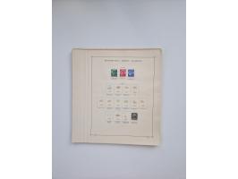 1850/1960(ca.), interessante ungebrauchte/postfrische und gestempelte Partie mit einigen Briefen, dabei Schaubek-Album ab Alt