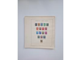 1850/1960(ca.), interessante ungebrauchte/postfrische und gestempelte Partie mit einigen Briefen, dabei Schaubek-Album ab Alt