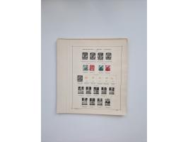 1850/1960(ca.), interessante ungebrauchte/postfrische und gestempelte Partie mit einigen Briefen, dabei Schaubek-Album ab Alt