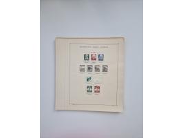 1850/1960(ca.), interessante ungebrauchte/postfrische und gestempelte Partie mit einigen Briefen, dabei Schaubek-Album ab Alt