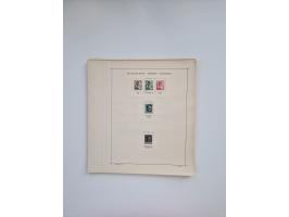 1850/1960(ca.), interessante ungebrauchte/postfrische und gestempelte Partie mit einigen Briefen, dabei Schaubek-Album ab Alt